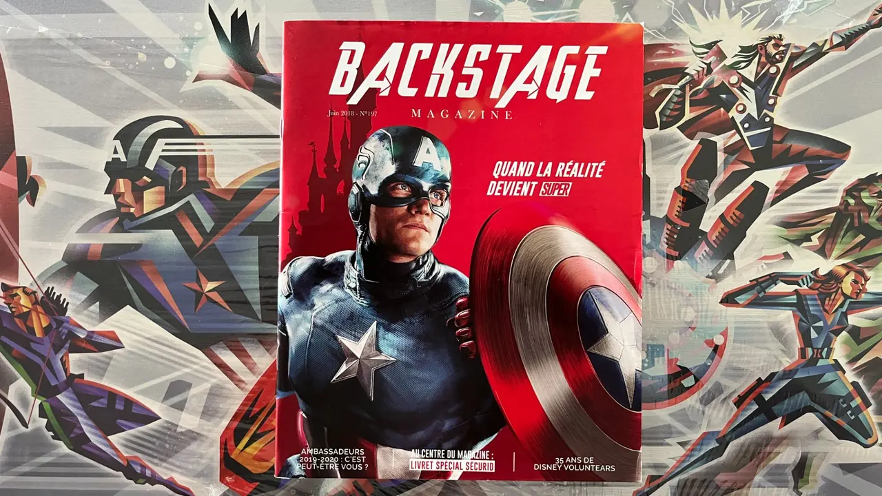 Backstage N°197 Captain America